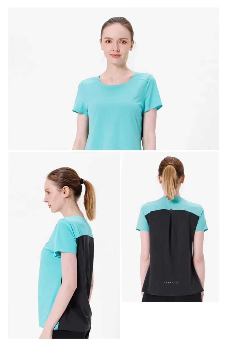 T-shirt à séchage rapide à manches courtes pour femme "AONIJIE - FW5117"