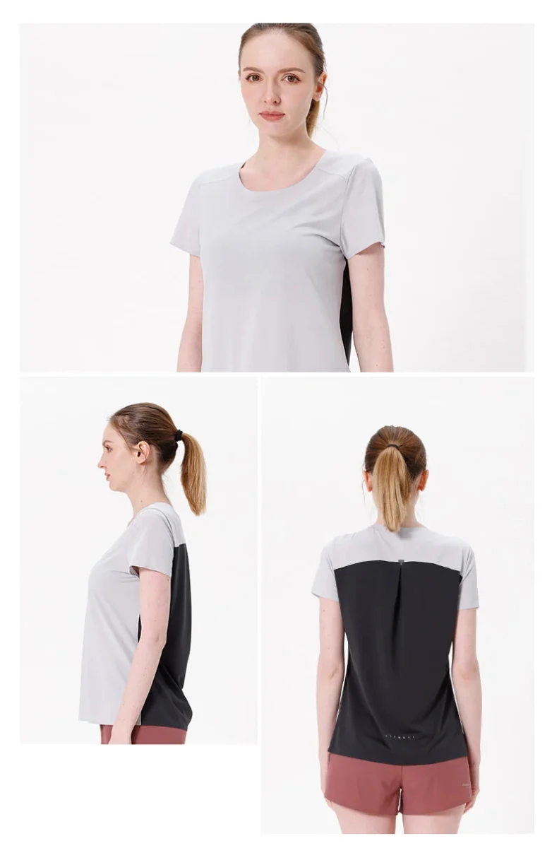 T-shirt à séchage rapide à manches courtes pour femme "AONIJIE - FW5117"