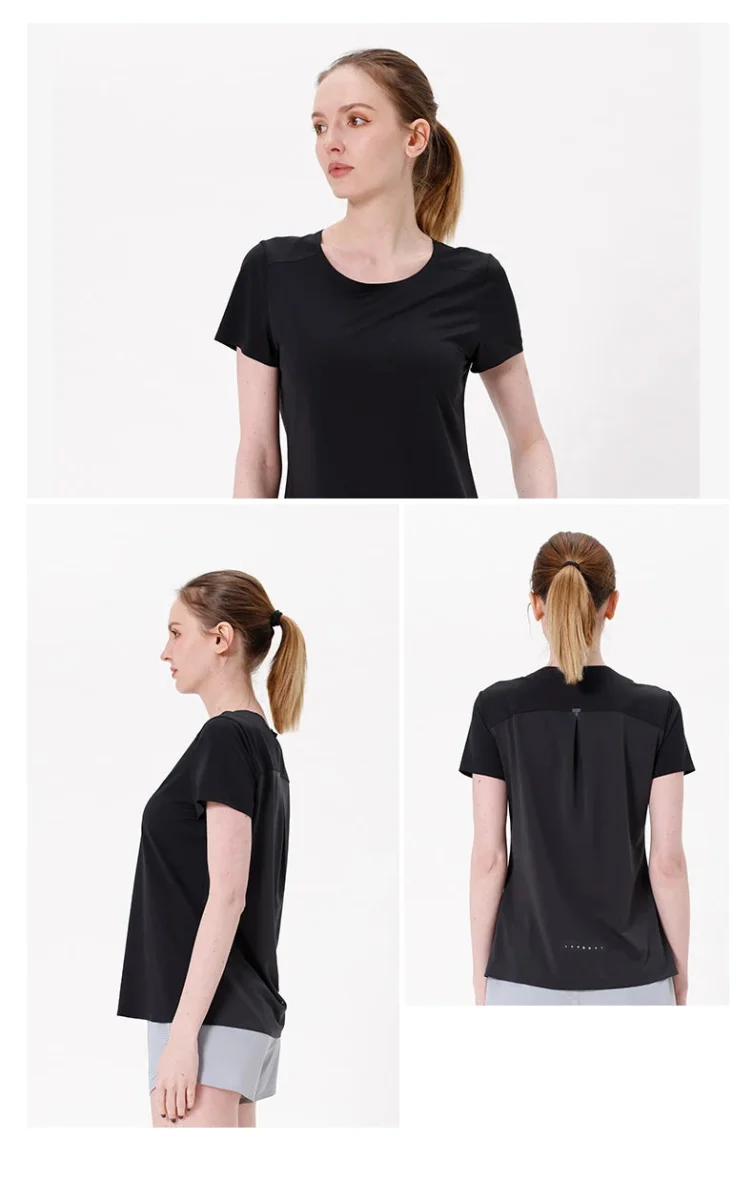 T-shirt à séchage rapide à manches courtes pour femme "AONIJIE - FW5117"