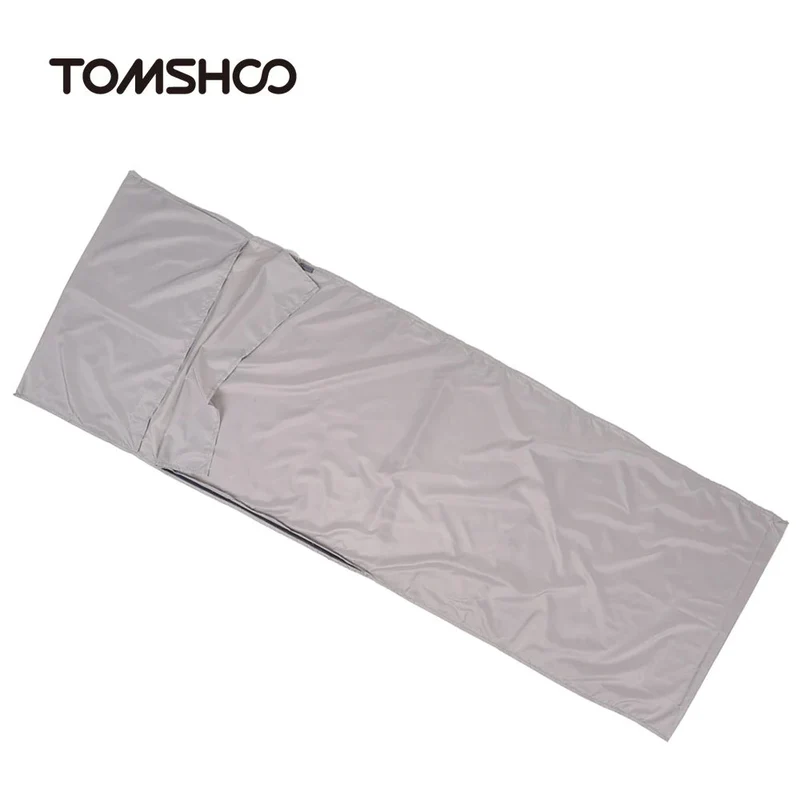 Drap de sac de couchage pour le camping, la randonnée et le bivouac 270g "Tomshoo - Sleeping Bag"