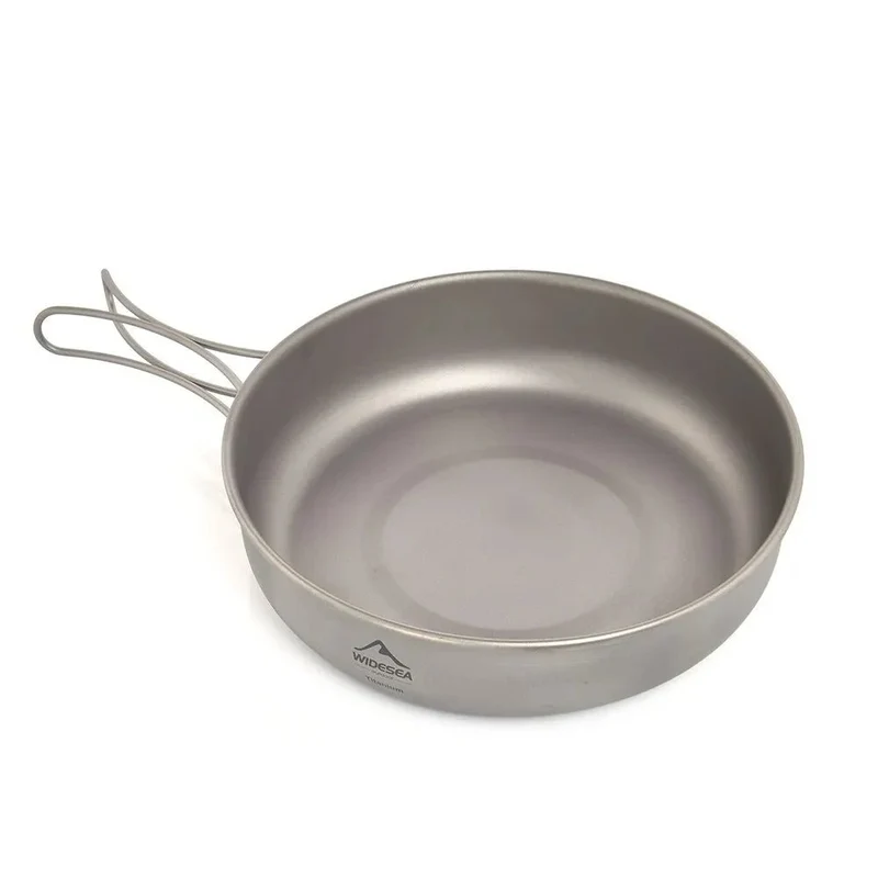 Batterie / popote de cuisine en titane pour camping "WIDESEA - WSTC Titanium series"