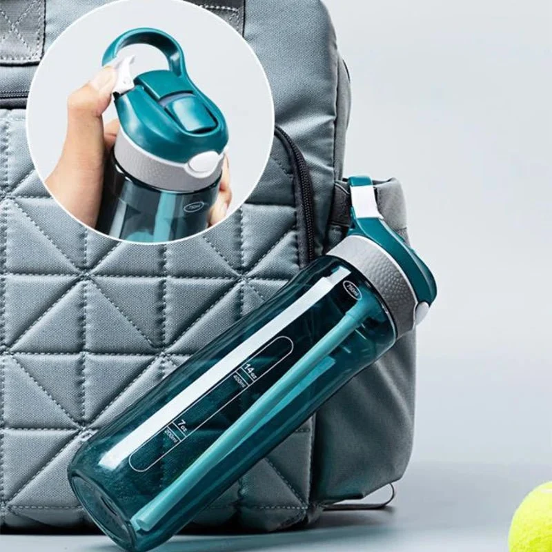 Gourde de sport / bidon vélo avec paille sans BPA "Loving Sports - 750ml"
