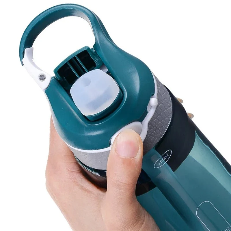 Gourde de sport / bidon vélo avec paille sans BPA "Loving Sports - 750ml"