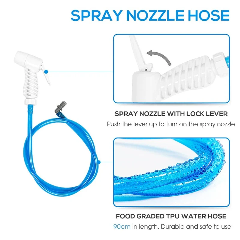 Sac de douche portable pour camping à pression en PVC 12L "Afishtour - Camping Shower Bag"