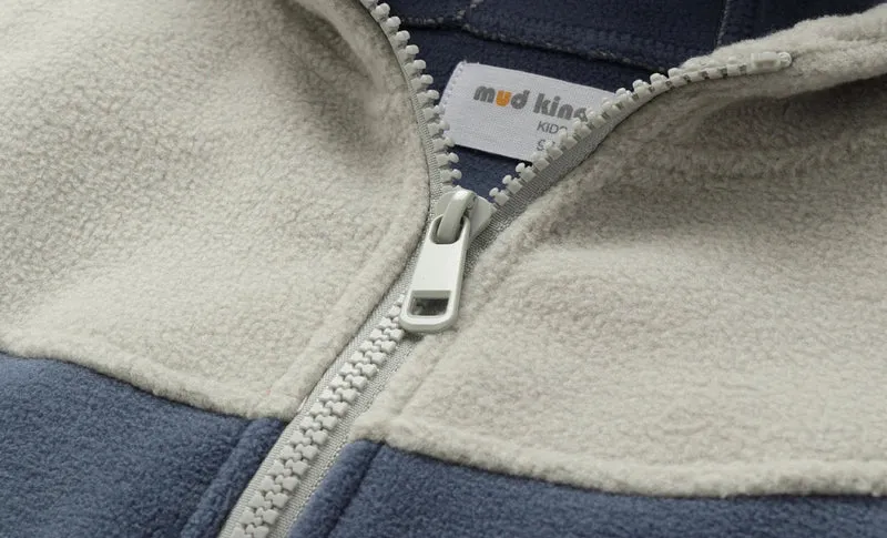 Veste polaire à capuche pour Garçon et Fille "Mudkingdom - ZS0853"
