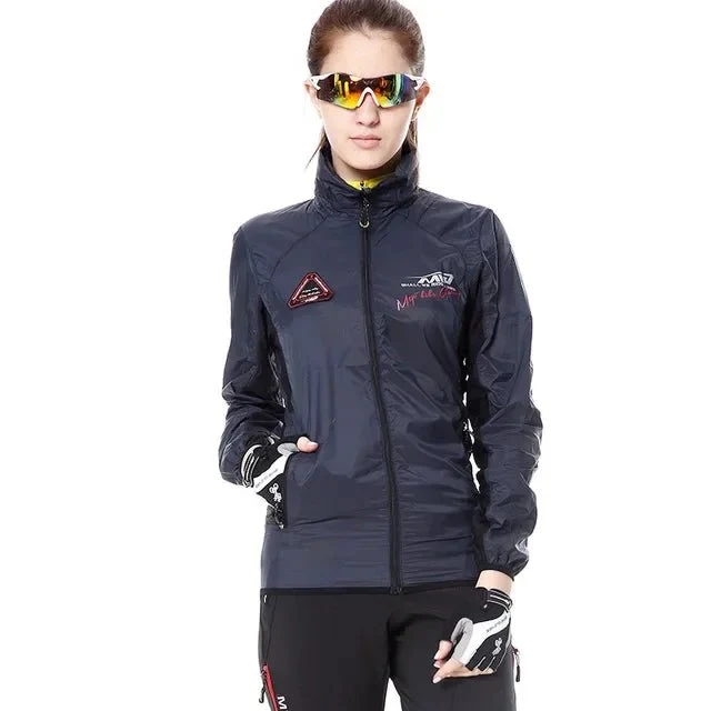 Veste de vélo à capuche ultra-légère / coupe-vent imperméable unisexe "MountainPeak MTP - N-1501"
