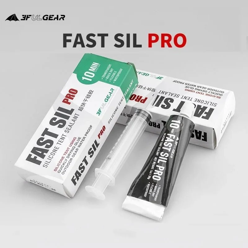 Scellant / colle extérieur pour tente en Nylon et Silicone Double face "Sil-Tec - Seam sealer"