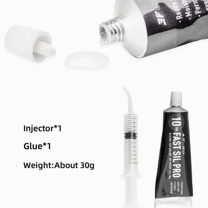 Scellant / colle extérieur pour tente en Nylon et Silicone Double face "Sil-Tec - Seam sealer"