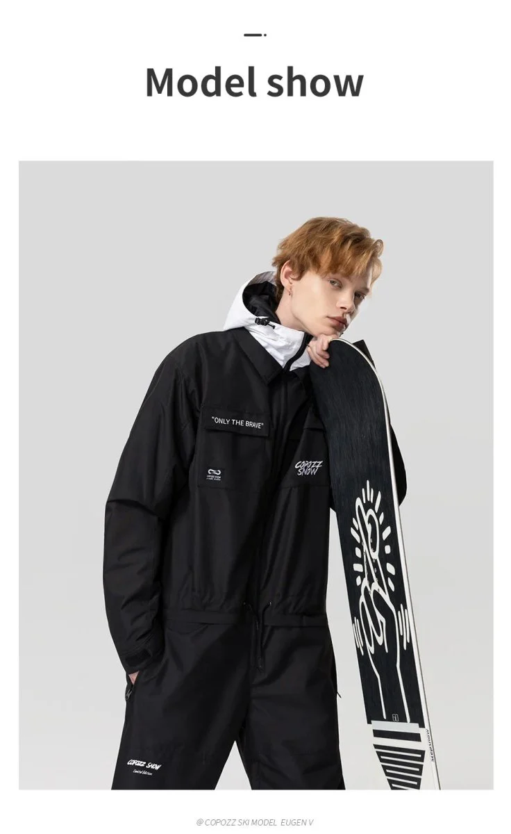 Combinaison de ski imperméable pour hommes et femme "Copozz - Jump suit 21306"