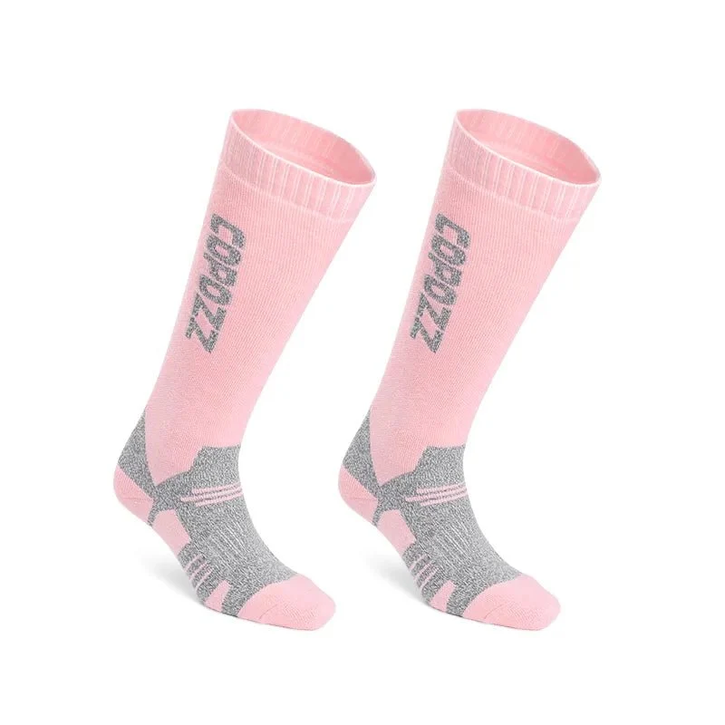 Chaussettes de ski thermiques en laine merinos pour homme et femme "COPOZZ - Ski socks"
