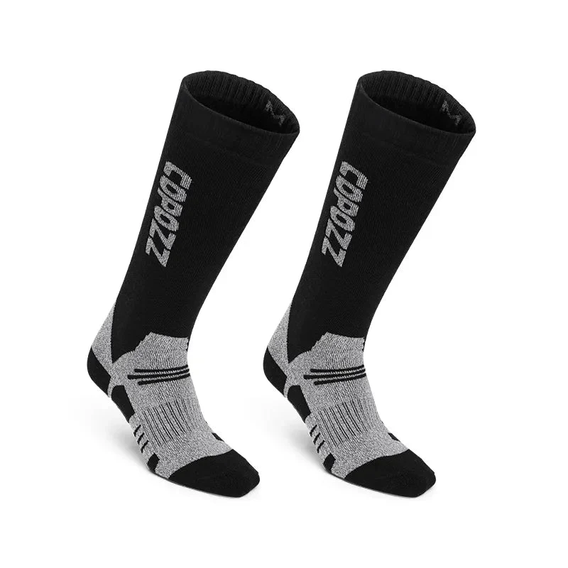 Chaussettes de ski thermiques en laine merinos pour homme et femme "COPOZZ - Ski socks"