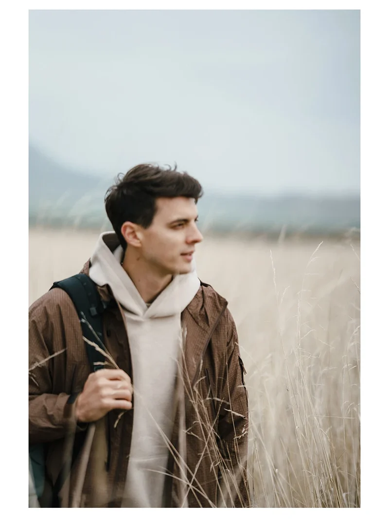 Veste de randonnée coupe-vent avec traitement hydrofuge pour homme "SIMWOOD - SM130288"