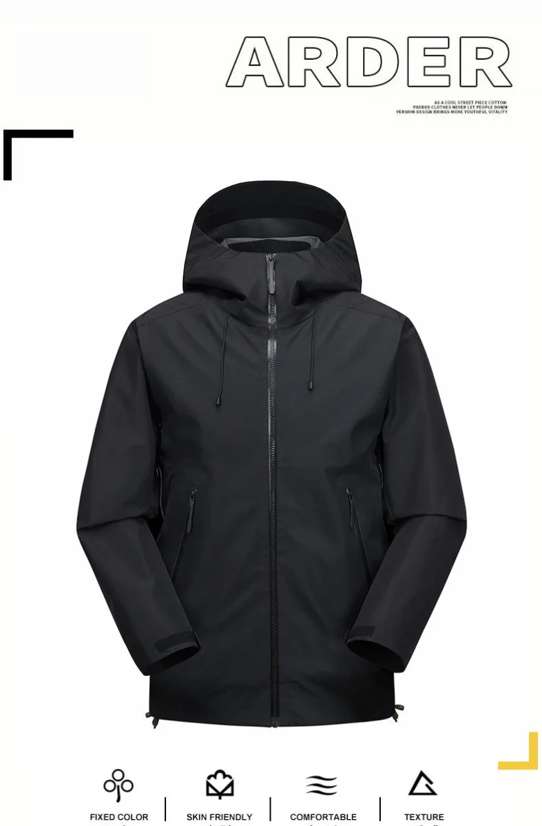 Veste de randonnée / hardshell imperméable pour homme 260g "KUCLUT - Arder"