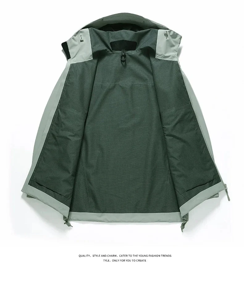 Veste de randonnée / hardshell imperméable pour homme 260g "KUCLUT - Arder"