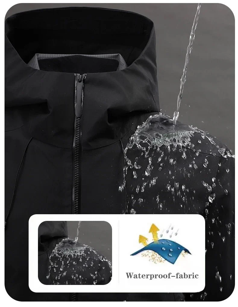 Veste de randonnée / hardshell imperméable pour homme 260g "KUCLUT - Arder"