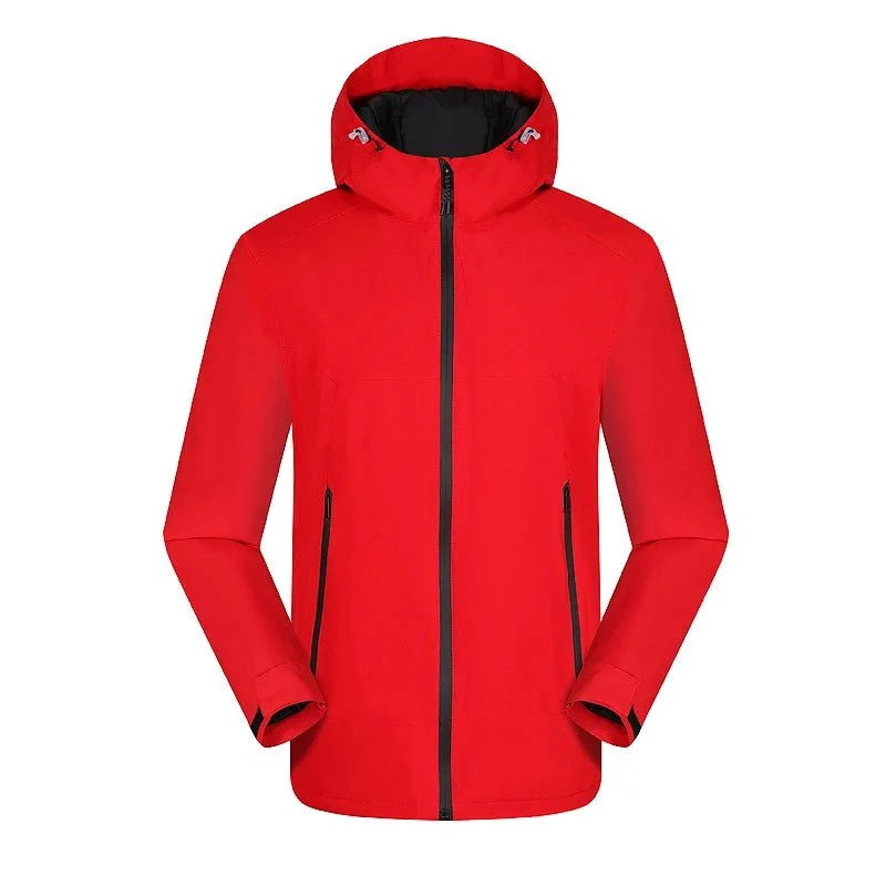 Vestes de randonnée imperméable avec doublure hivernale unisexe "LNGXO - Winter warm"