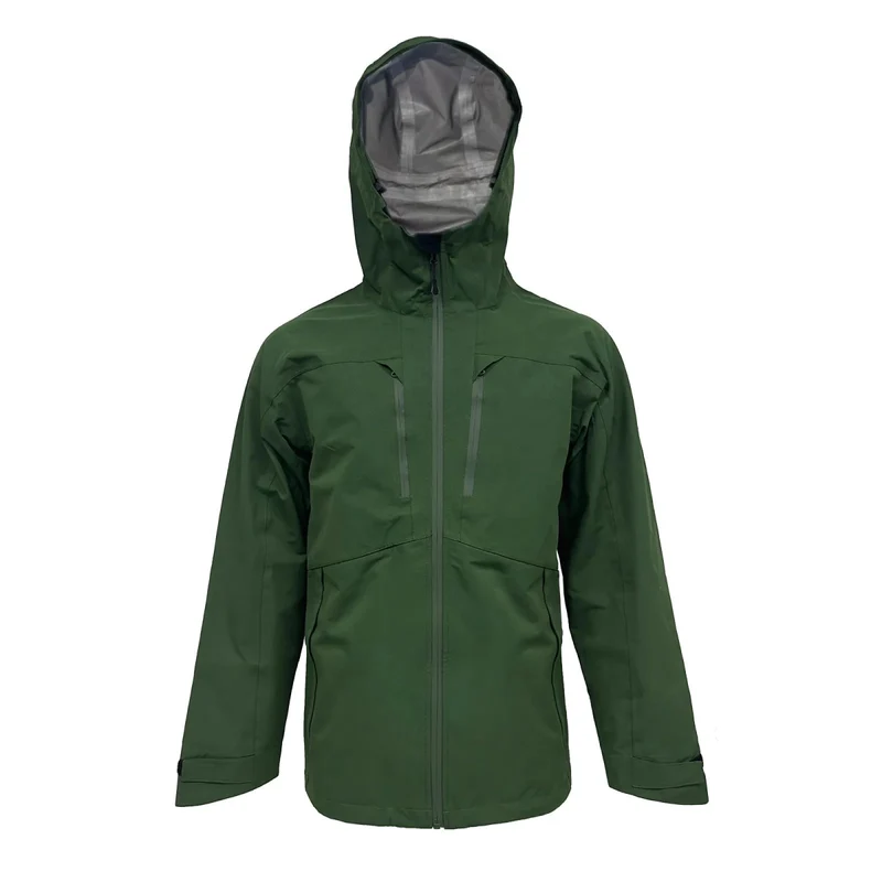 Veste de randonnée imperméable à 3 couches avec capuche pour homme "LKVER - DWR Jacket"