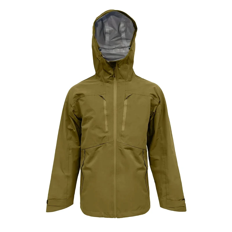 Veste de randonnée imperméable à 3 couches avec capuche pour homme "LKVER - DWR Jacket"