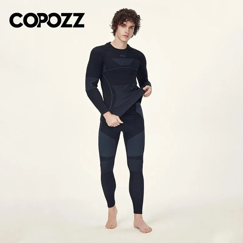 Ensemble de sous-vêtements en thermolite pour homme "COPOZZ – Sportswear 22308"