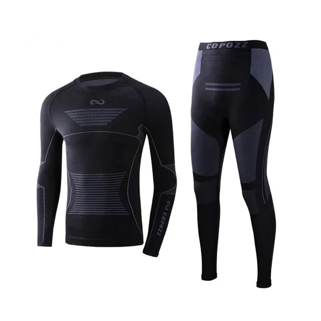 Ensemble de sous-vêtements en thermolite pour homme "COPOZZ – Sportswear 22308"