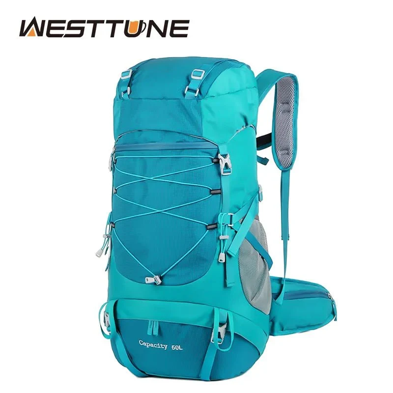 Sac à dos de randonnée avec housse de pluie 50L "WESTTUNE - Hiking Backpack"