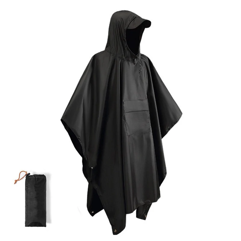 Poncho de pluie 3 en 1 imperméable avec poche centrale "Anyoo - TLM181 pocket series"