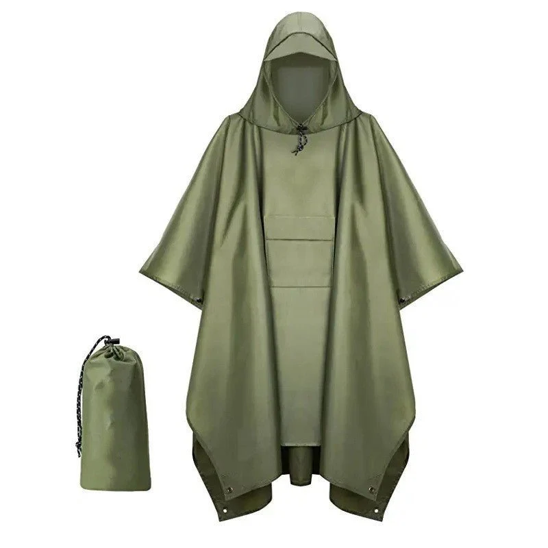 Poncho de pluie 3 en 1 imperméable avec poche centrale "Anyoo - TLM181 pocket series"
