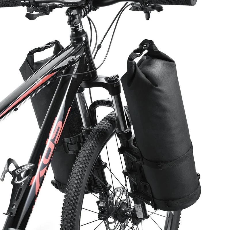Sacoche de vélo 100% imperméable sur fourche de vélo 5L "NEWBOLER - BAG204"