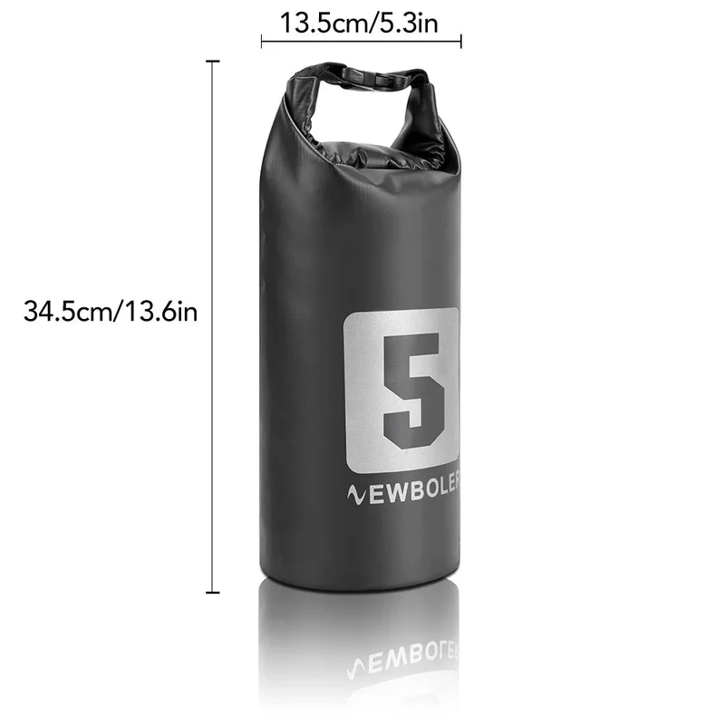 Sacoche de vélo 100% imperméable sur fourche de vélo 5L "NEWBOLER - BAG204"