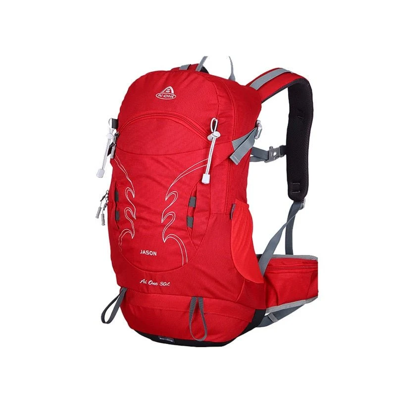 Sac à dos de randonnée avec dos filet et housse de pluie 30L "Ai one - Jason"