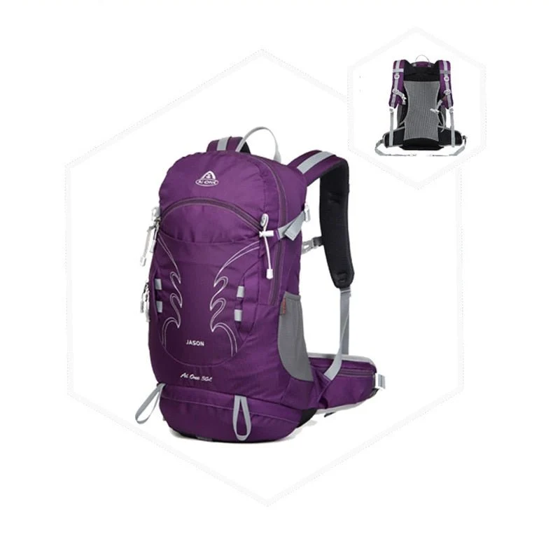 Sac à dos de randonnée avec dos filet et housse de pluie 30L "Ai one - Jason"