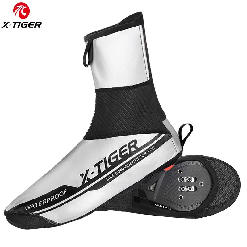 Couvre-chaussures de vélo imperméable & réfléchissant "X-TIGER - Shoes cover"