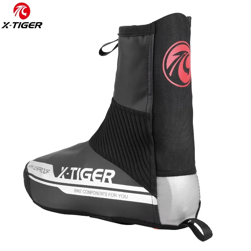 Couvre-chaussures de vélo imperméable & réfléchissant "X-TIGER - Shoes cover"