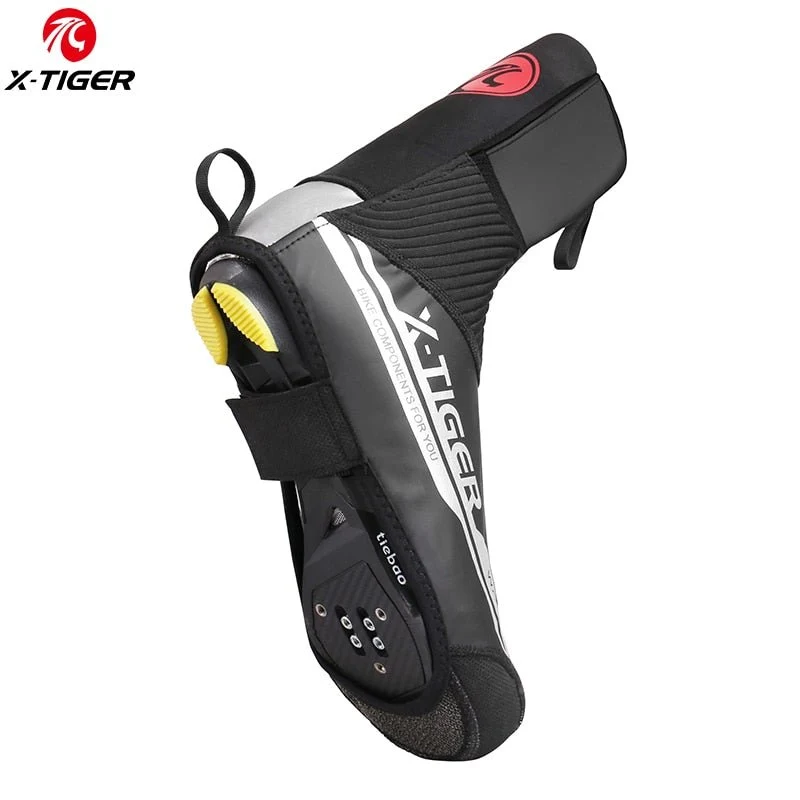 Couvre-chaussures de vélo imperméable & réfléchissant "X-TIGER - Shoes cover"