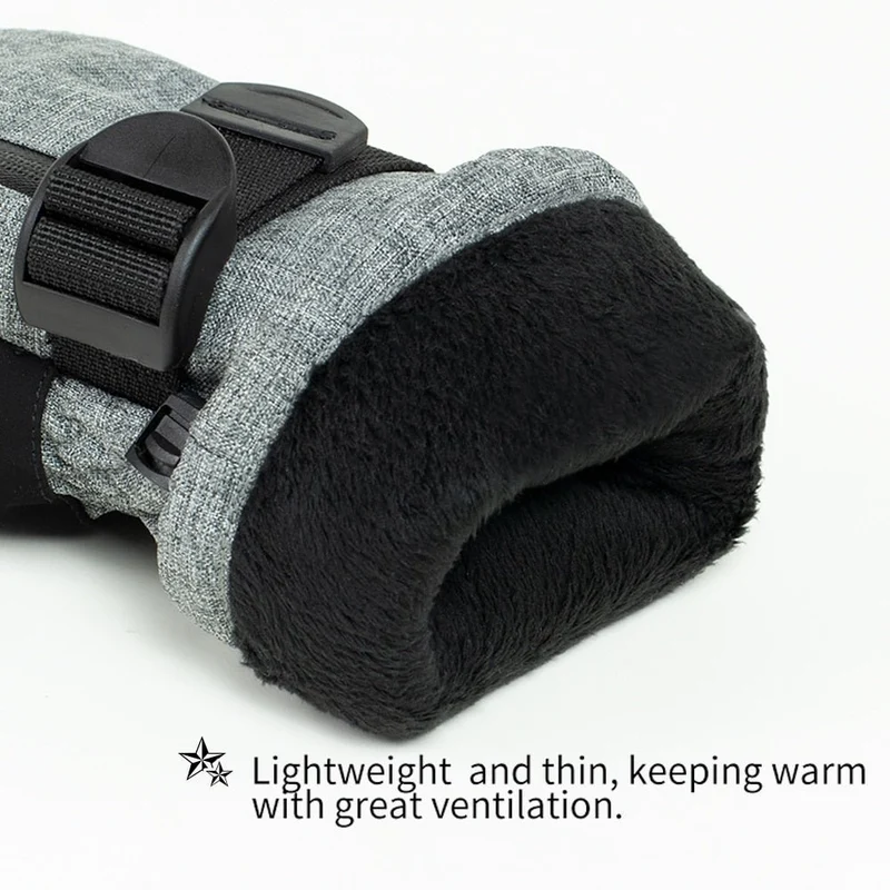 Gants de ski imperméables avec poche et compatibilité tactile "COPOZZ - Insultate"