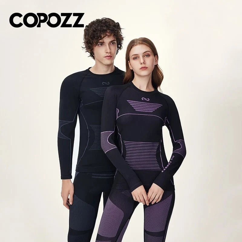 Ensemble de sous-vêtements en thermolite pour femme "COPOZZ – Sportswear 22307"