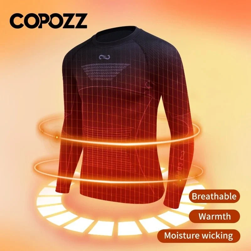 Ensemble de sous-vêtements en thermolite pour femme "COPOZZ – Sportswear 22307"