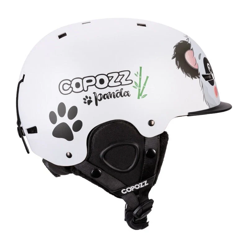 Casque de ski moulé intégralement pour enfants / adultes 51-58cm "COPOZZ - Fuzz"