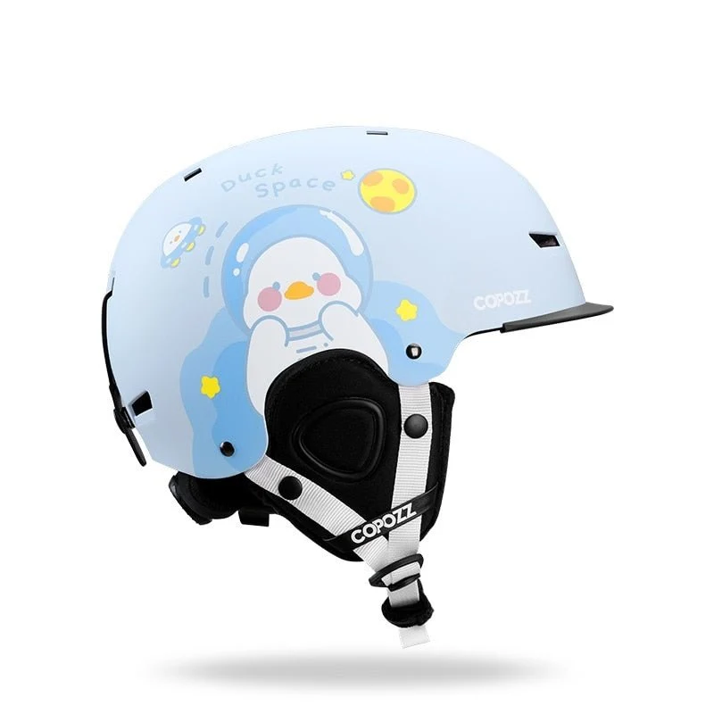 Casque de ski moulé intégralement pour enfants / adultes 51-58cm "COPOZZ - Fuzz"