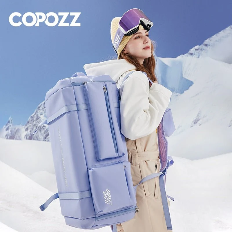 Sac à dos de ski étanche et réglable unisexe1,75kg "COPOZZ - Burst Limit 55L"