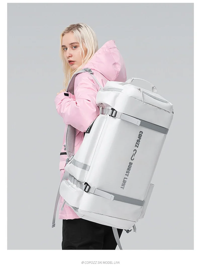 Sac à dos de ski étanche et réglable unisexe1,75kg "COPOZZ - Burst Limit 55L"