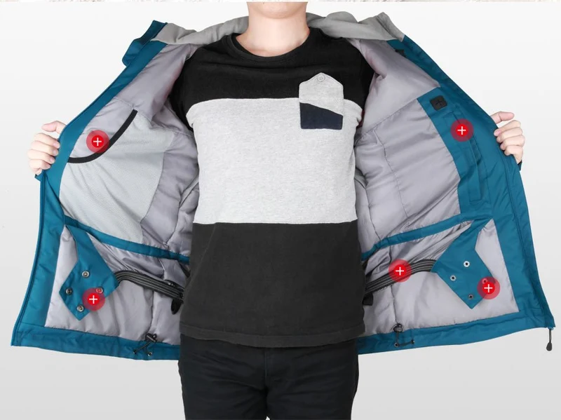 Parka chaude & imperméable à capuche pour homme "COPOZZ – SJK"