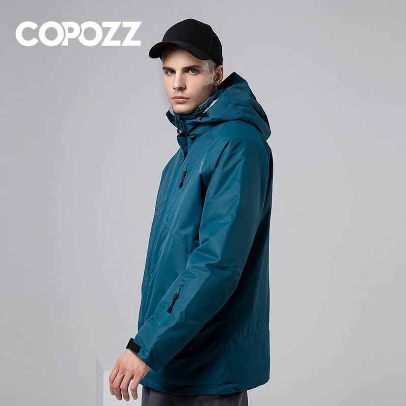 Parka chaude & imperméable à capuche pour homme "COPOZZ – SJK"