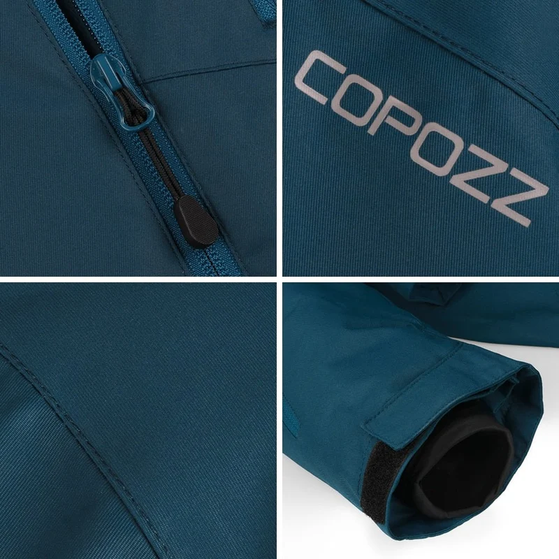Parka chaude & imperméable à capuche pour homme "COPOZZ – SJK"