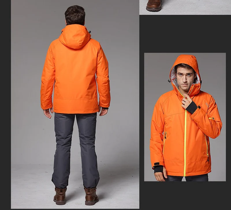 Parka chaude & imperméable à capuche pour homme "COPOZZ – SJK"