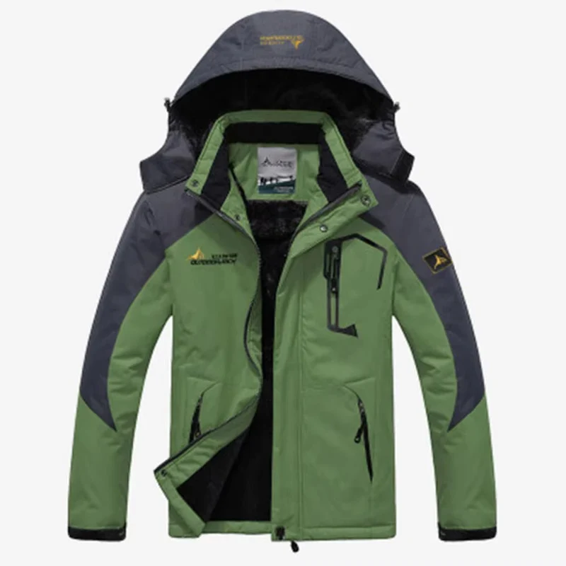 Parka d'hiver en polaire & imperméable pour homme "Outdoor Jackets - Supersport JK816"