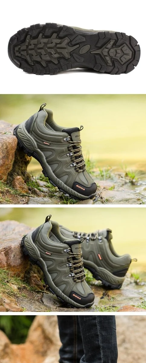 Chaussures de randonnée à lacets pour homme taille 41-46 "BONA - R-series"