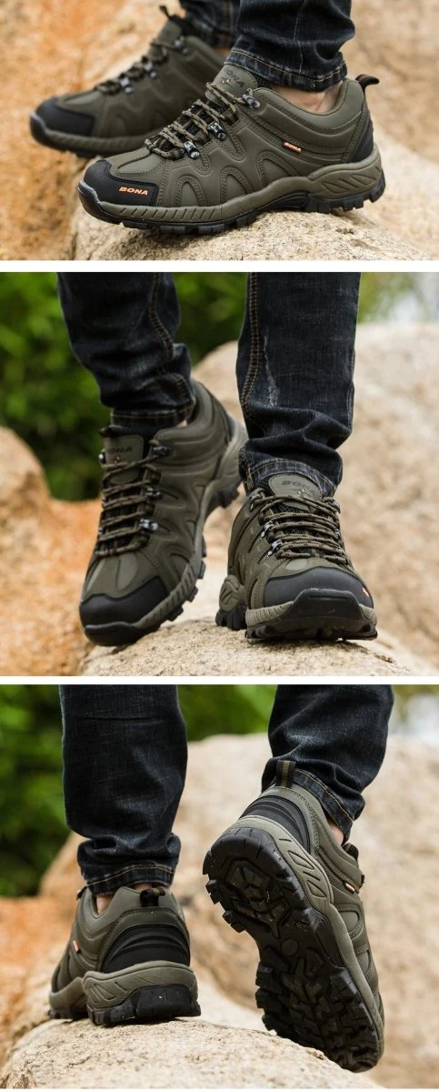 Chaussures de randonnée à lacets pour homme taille 41-46 "BONA - R-series"