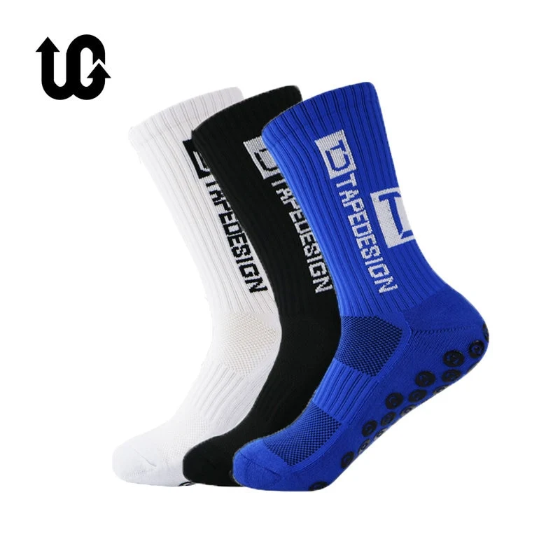 Chaussettes de sport antidérapantes pour homme 80g "UGUPGRADE - Tape design EU38-44"