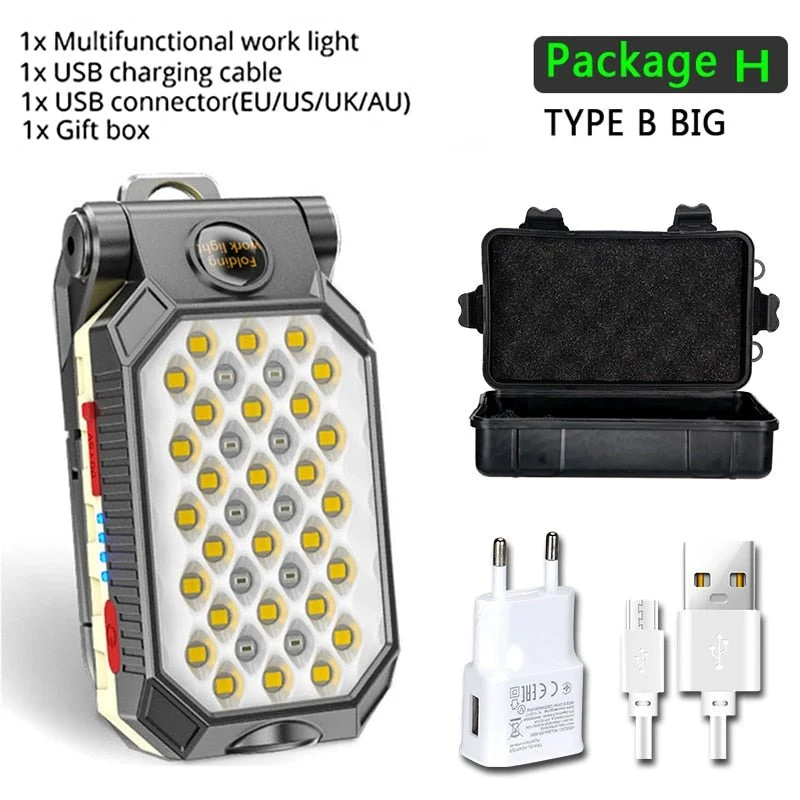 Lampe de poche portable à LED rechargeable par USB 180g "XIWANGFIRE - T6"
